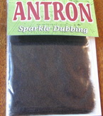 antron sparkle dubbing  Wapsi dark stone